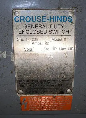 Broker Electric 30kva Transformer 580V Pri 200V Sec (101651)