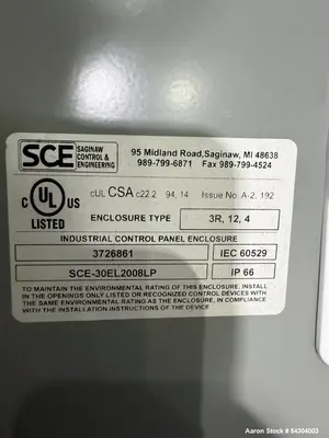 Unused Gemco 1 CF Double Cone Vacuum Dryer – Stainless Steel Vacuum Dryer with A
