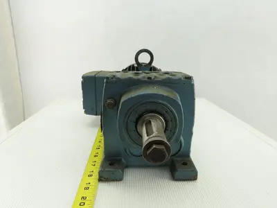 Sew Eurodrive R37DT71C4TFIS 1/3HP Motor 230/460V 3Ph W/44.81:1 Inline Gearbox