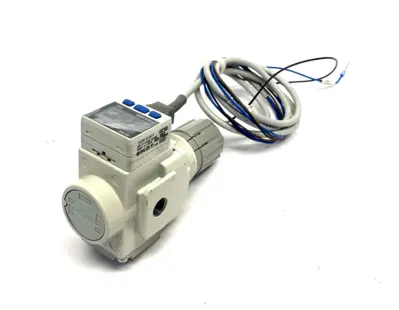 AR20-N01-Z-B, ISE35-N-65-P | SMCAR20-N01-Z-B Pneumatic Regulator w/ ISE35-N-65-P Pressure Switch 1/8" NPT - Used