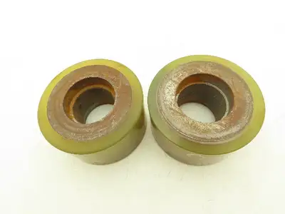 Total Source SYF Forklift Pallet Jack Poly Load Wheel 5x2-7/8x2-7/16"  Lot of 2