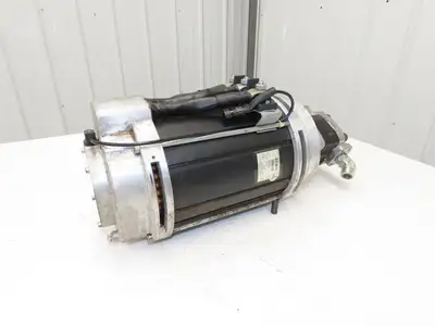 Hyster 8813389 Forklift Hydraulic Motor 48V & Pump 8811653 Removed From E80XN
