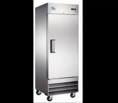 Elite Stainless Steel Single Door Freezer on Castors