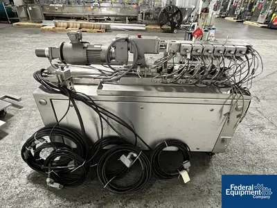 USED Leistritz 18 MM Leistritz Twin Screw Extruder, Model MIC18PH/GL-35D