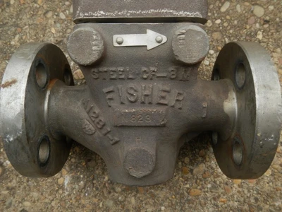 Fisher 1" 300 Class 316 Stainless Steel Control Valve