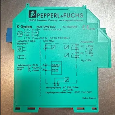 Used Pepperl Pepperl KFA5-DWB-Ex1.D PLC Processors South Carolina US | Palmetto Automation #1539931