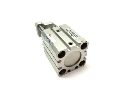 Used SMC COMPACT GUIDE ROD CYLINDER Pneumatic Cylinders | Maverick Industrial Sales #1110006