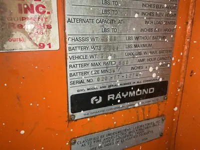 Used RAYMOND 20R30TT Misc Forklifts Ohio US | HGR 24 #1460155