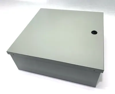 New | in-Stock Saginaw Control & Engineering Wall Mount Enclosure Gray Steel Electrical Boxes Michigan US | Maverick Industrial Sales #1391843