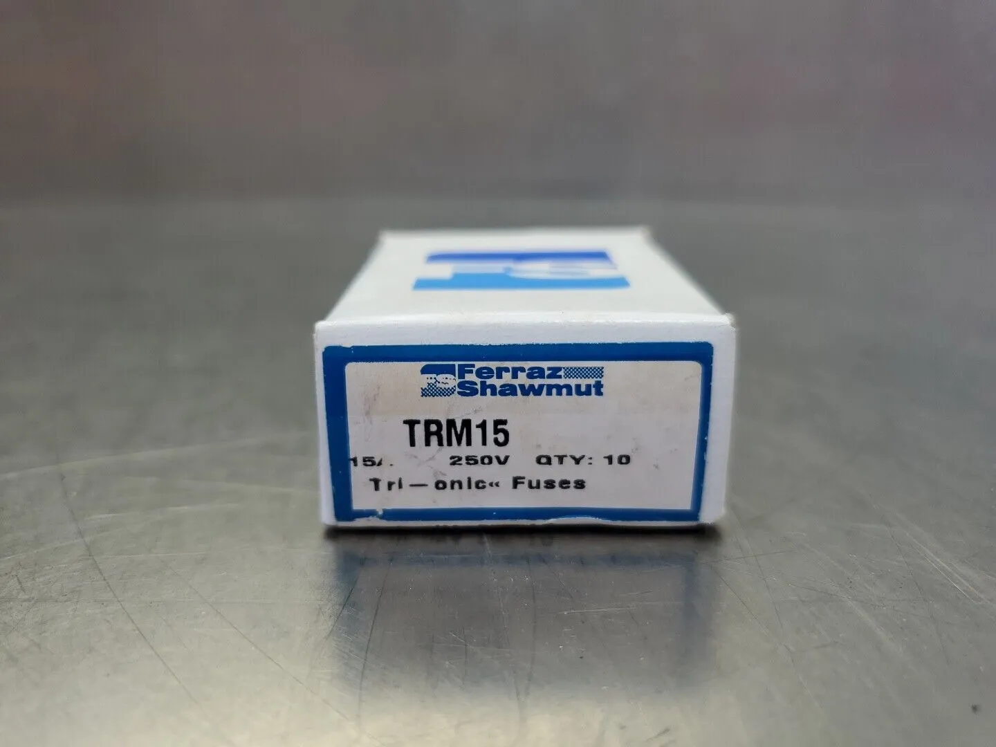 Ferraz Shawmut TRM-15 Fuse, 15A 250V Lot of 10. 4C-38