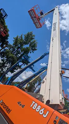 Used 2018 Snorkel TB86J Telescopic Boom Lifts New York US | United Lift #1446759