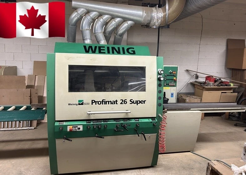 Used 2003 WEINIG PROFIMAT SUPER Woodworking Moulders Ontario CA | MachineryMax #1384814
