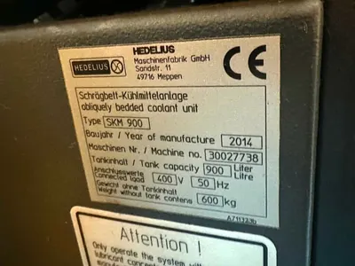 2014 HEDELIUS C80/4500 Vertical Machining Centers | Charter Auctions (23)