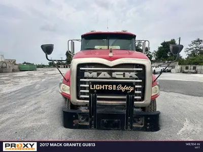 Used 2017 MACK GRANITE GU813 Concrete Mixer Trucks Delaware US | Proxy Equipment #1388942