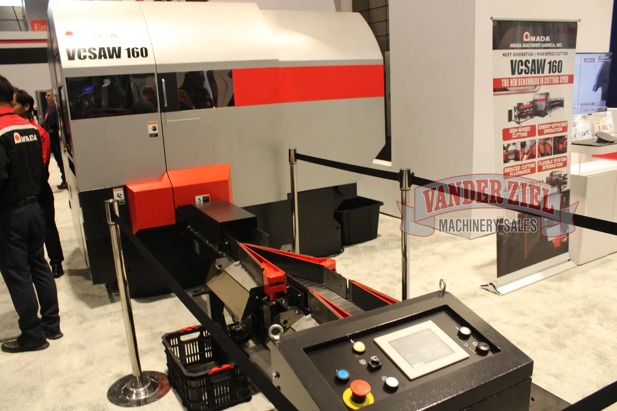 New | in-Stock 2026 AMADA VCSAW-160 Vertical Band Saws Michigan US | Vander Ziel Machinery Sales #1469324