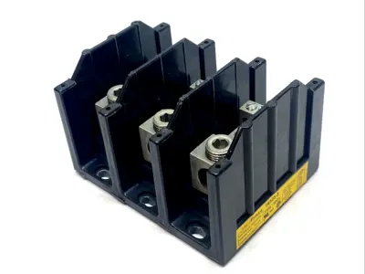 | Cooper Bussmann 16323-3 Power Distribution Block 310A 600V 3-Pole - Used