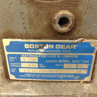 USED BOSTON F721B-20T-B5-G