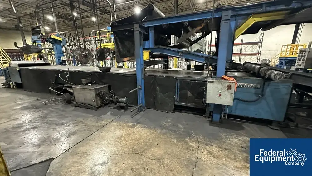 USED Sandvik 60" x 40' Sandvik Belt Flaker