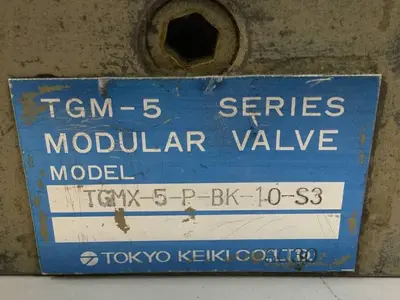 USED TOKYO KEIKI TGMX-5-P-BK-10-S3