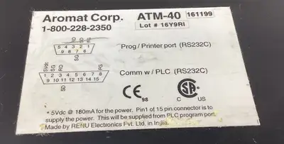 USED Aromat Corporation ATM-40