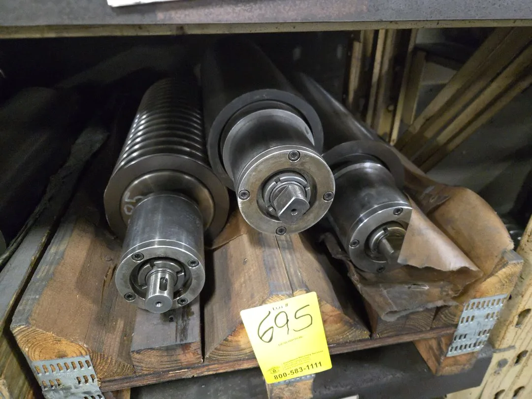 (3) Superfine OD Grind Drum Spindle