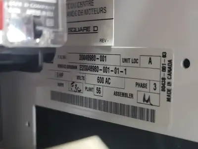 USED SQUARE D MODEL 6