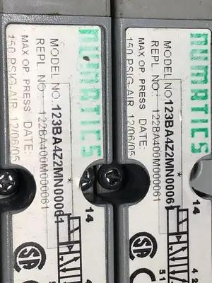 USED NUMATICS 123BA4Z2MN00061