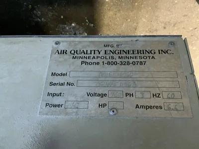 Used AIR QUALITY ENGINEERING INC. AQE 4000 Dust Collectors Ohio US | HGR 24 #1404690