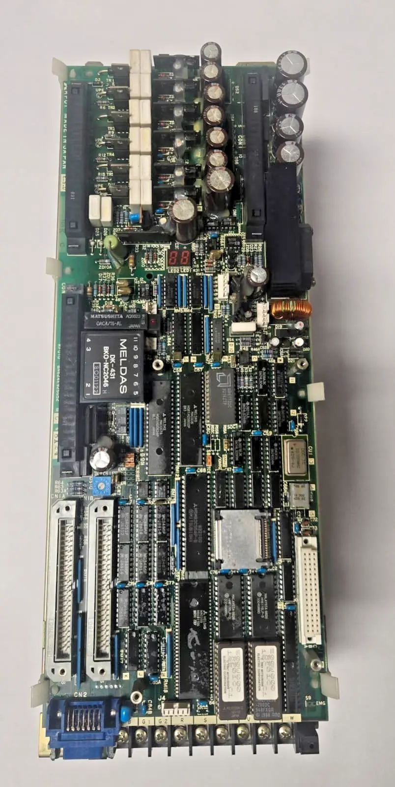 BN624E925G52 RF01D Mitsubishi Servo Drive Board MR-S1-80-E01 Ser B PCB CNC
