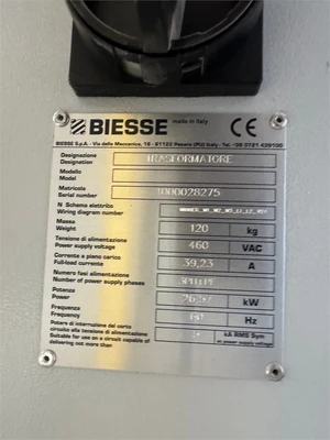 Used 2019 BIESSE "LIFTER L1" Stackers Florida US | MachineryMax #1462212