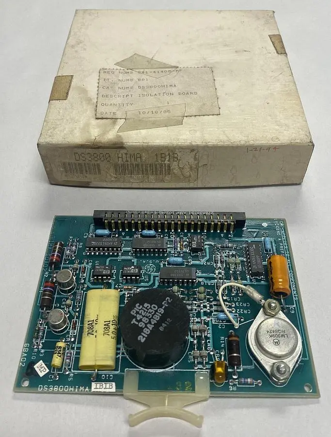 New | in-Stock GE DS3800HIMA1B1B I/O Boards & Replacement Parts | Surplus Asset Holdings #1216787