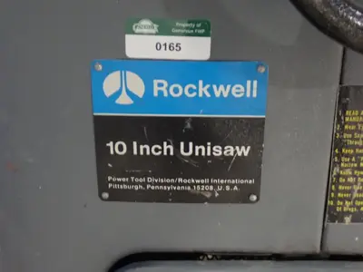 Rockwell 10" Unisaw