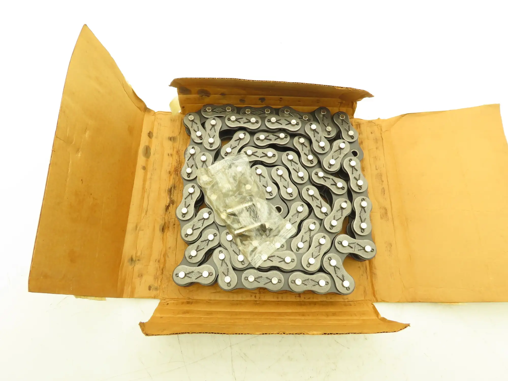 RSD100A #100 Roller Chain 1.25" Pitch 9-1/2' Length (92 Links)