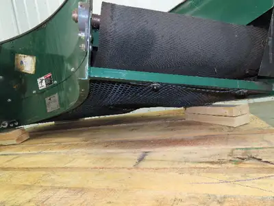 Portec 24"x 90° Spiral Lift Curve Conveyor 19" Belt 230/460V 3PH Drive 72"L