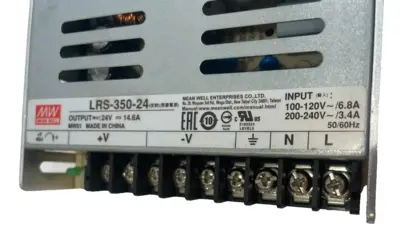 USED MEANWELL LRS-350-24 AC / DC CONVERTER LRS35024