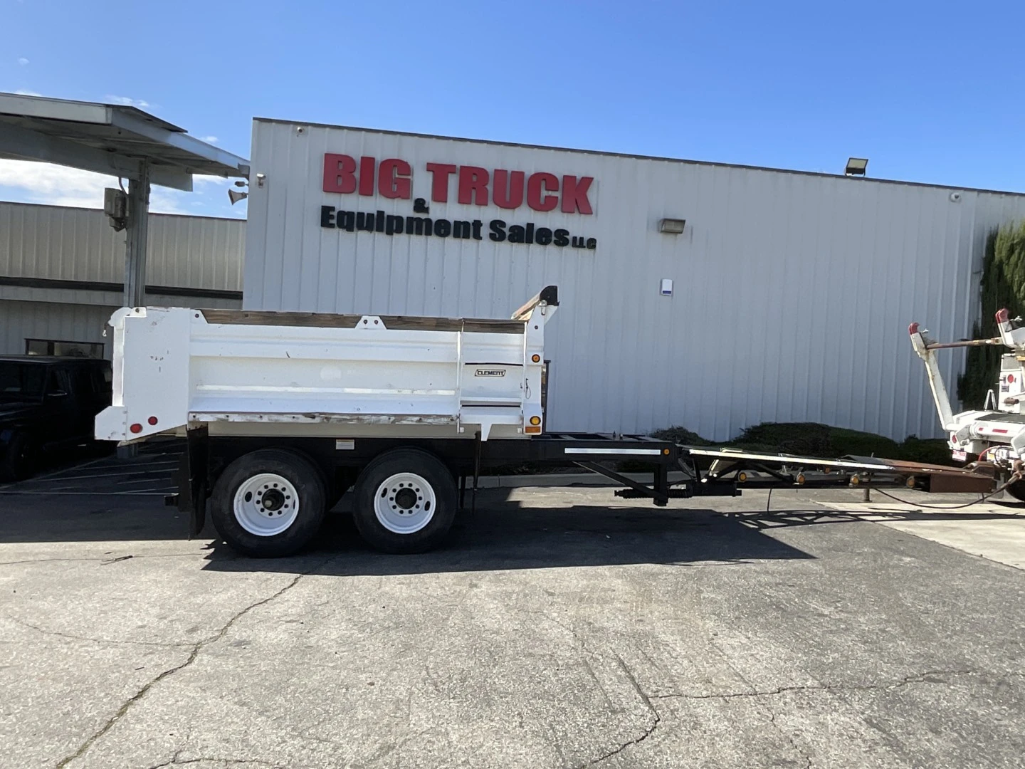 Used 2003 CLEMENT 10YD Dump Trailers California US | Big Truck & Equipment #1412208
