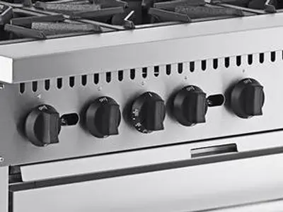 Natural Gas or Propane 6 Burner 36" Range with Standard Oven - 210,000 BTU