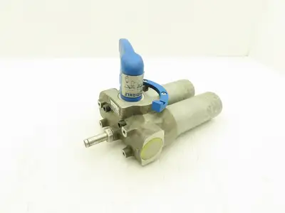 Mahle PI 2108-068 FPM Double Switch Duplex Dual Hydraulic Filter Housing 870 PSI