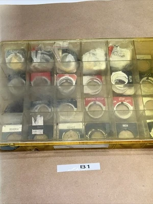 Mixed Lot of Cutler-Hammer Large Legends W/case Fast Shipping! + Warranty