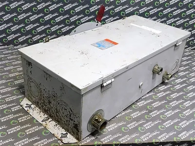 ECC GD324SNC Fusible General Duty Safety Switch 200A 240VAC 50-30 Max. HP Used