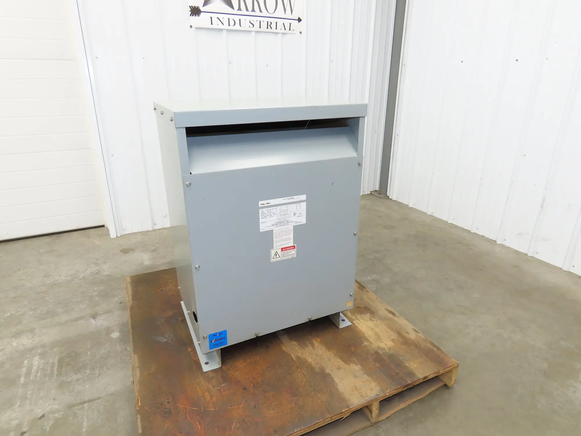 Federal Pacific T4T75E Stepdown Power Transformer 75kva 3Ph HV 480 LV 208Y/120