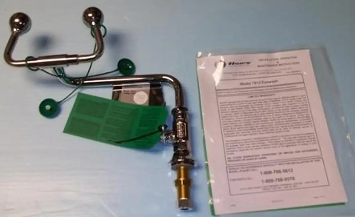 QTY. 2. HAWS. CORPORATION. EYEWASH STATION MODEL 7...