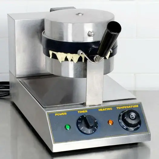 BELGIAN WAFFLE MAKER WITH TIMER - 120 VOLTS