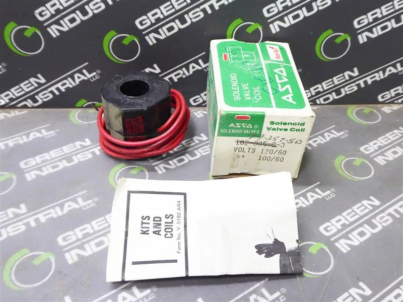 ASCO 99-257-5-D Solenoid Valve Coil 110/120V New NIB