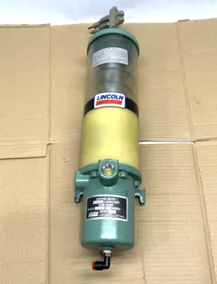 USED LINCOLN SERIES E CENTRO-MATIC GREASE LUBRICANT RAM PUMP, 20-1 RATIO