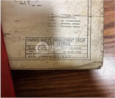 USED 2008 HARRIS HP-8125-T100 AUTO TIE HORIZONTAL