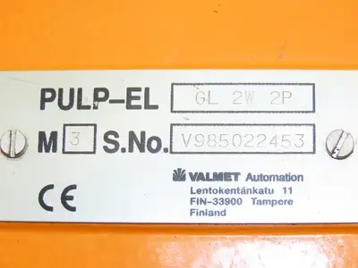 Valmet Automation PULP-EL GL 2W 2P Blade Consistency Transmitter