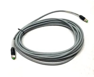 Used MURRELEKTRONIK DBL-ENDED CORDSET M12 MALE 0° / M12 FEMALE 0° Cable & Wire | Maverick Industrial Sales #1106236