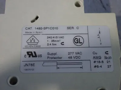 New | in-Stock ALLEN BRADLEY 1492SP1C010 Pumps Ohio US | HGR 24 #861695