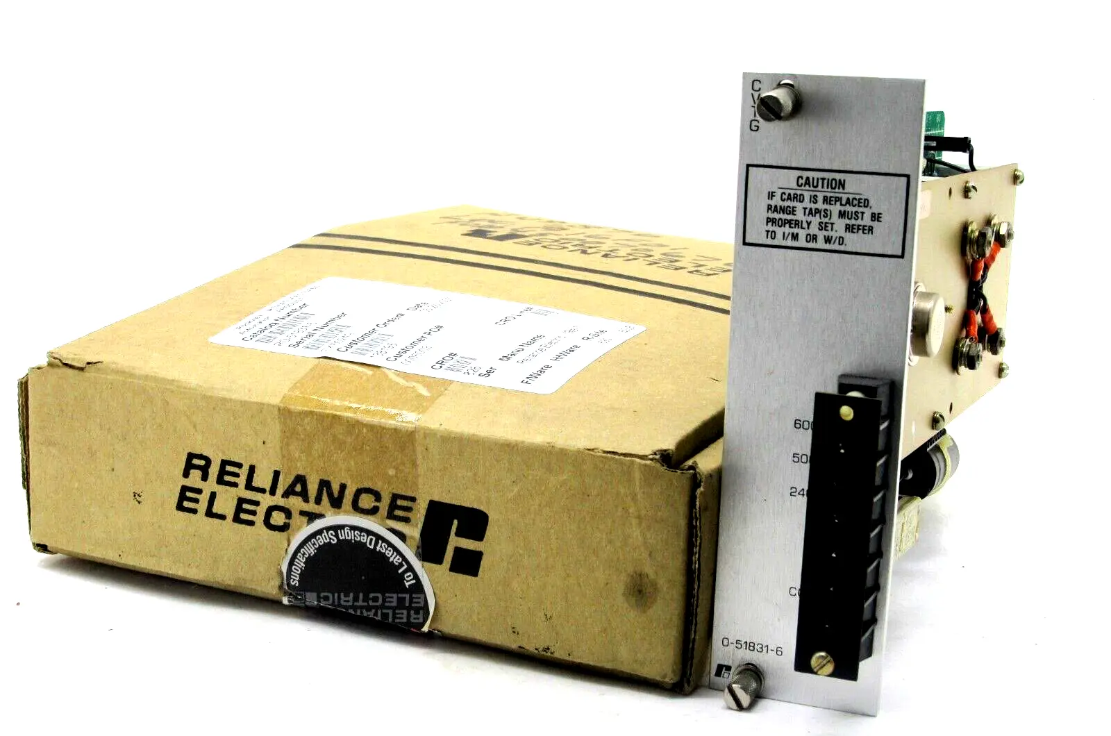 REFURBISHED RELIANCE ELECTRIC 0-51831-6 CURRENT VOLTAGE TRANSDUCER 0518316